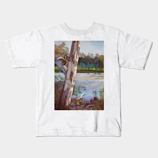 Portrait of a River Gum Kids T-Shirt